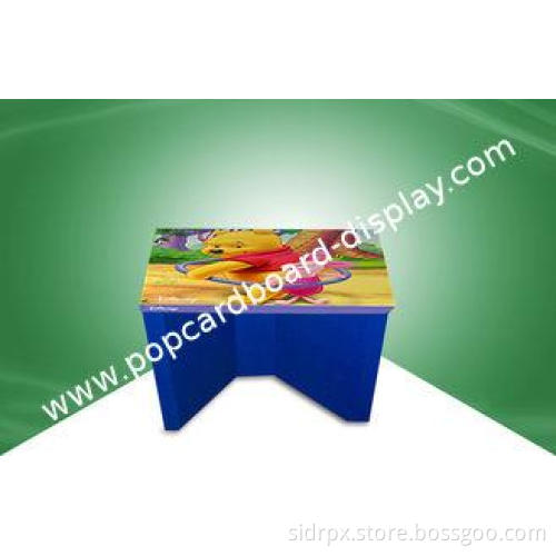 Printed Recycable Cardboard Chair Carboard Table for Disney